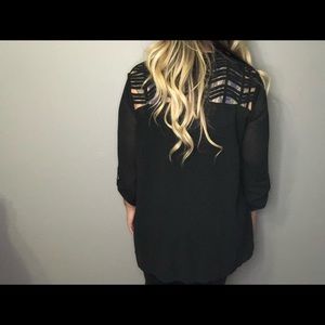 Forever 21 PLUS sheer cover up